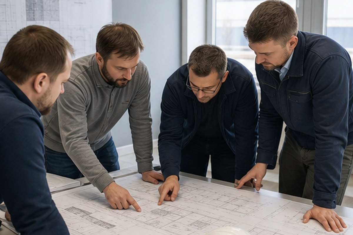 Планирование этапов строительного проекта