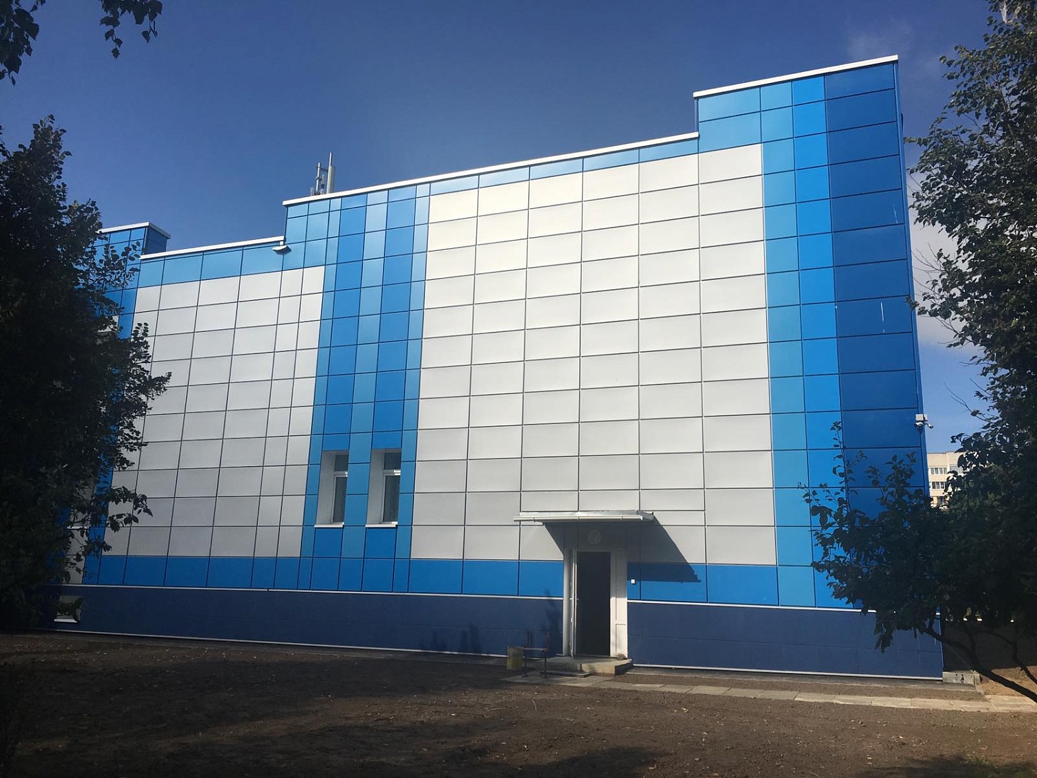 Капитальный ремонт с модернизацией здания ДЮСШ по плаванию "Нептун"
